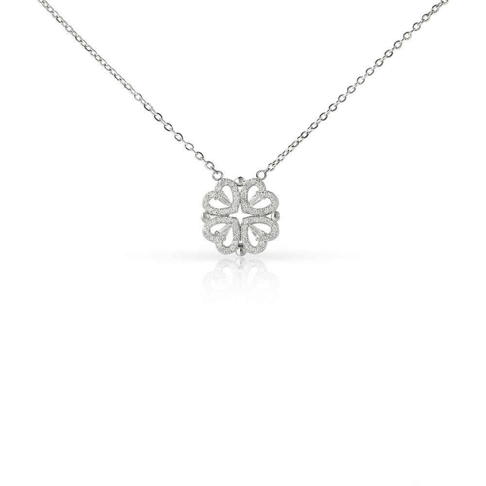 To My Precious Daughter — Magnetic Hearts Necklace (from Dad)