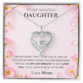 Mom To Daughter - Love You Always Necklace