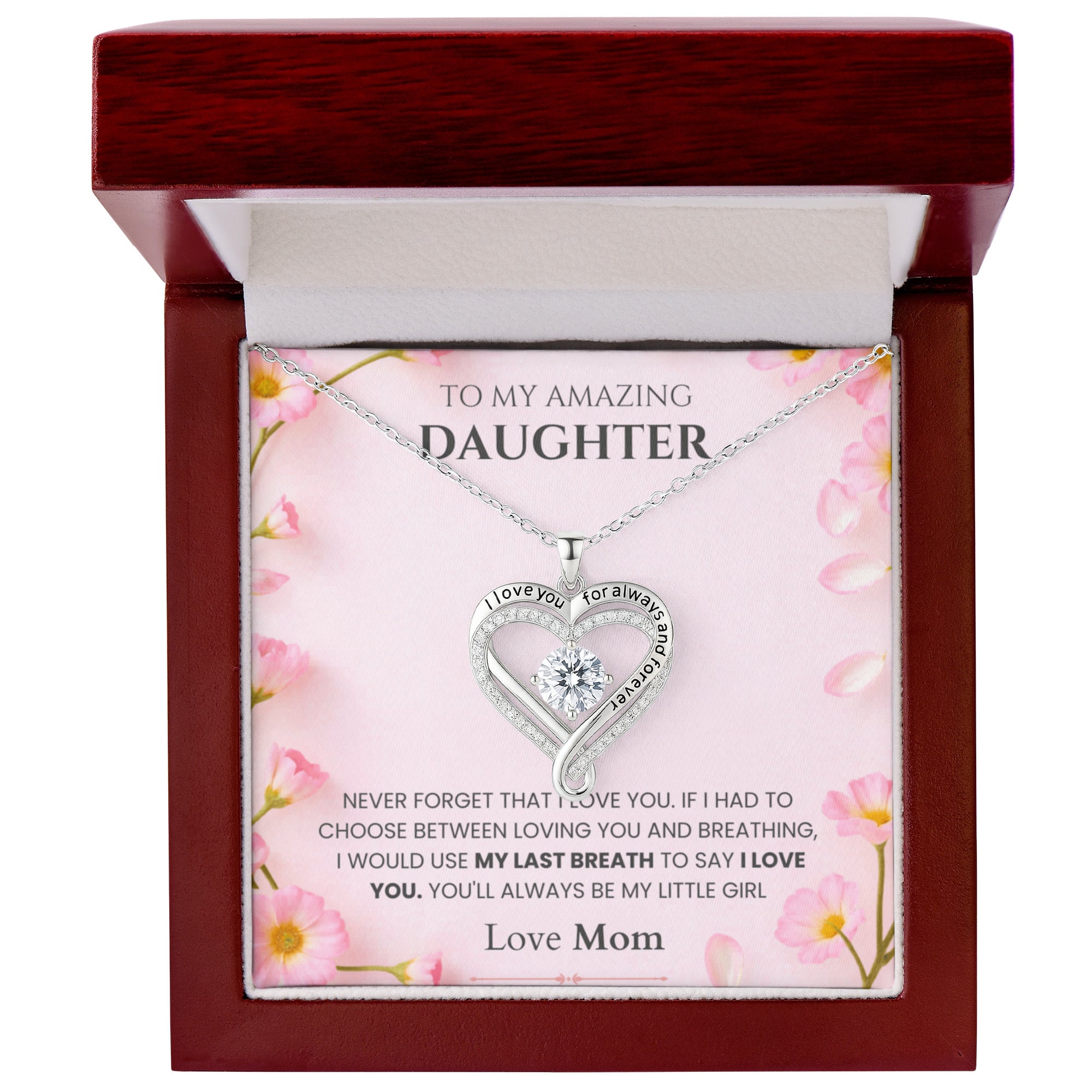 Mom To Daughter - Love You Always Necklace