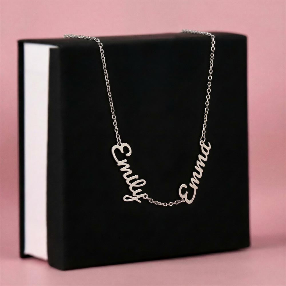 Multiple Name Necklace for Mom (Up to 3 Names) | Mother’s Day
