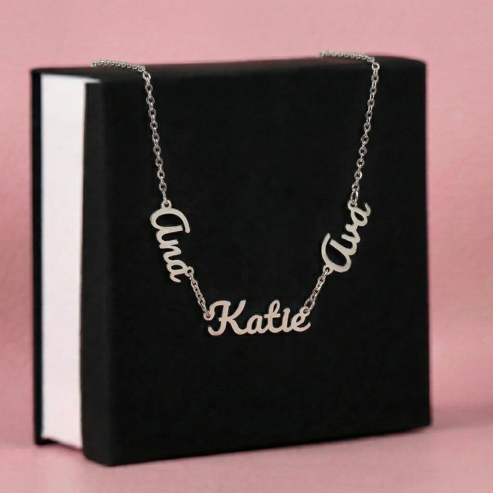 Multiple Name Necklace for Mom (Up to 3 Names) | Mother’s Day