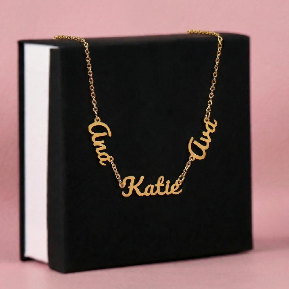 Multiple Name Necklace for Mom (Up to 3 Names) | Mother’s Day