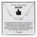 To My Amazing Mom Personalized Grandmother Name Necklace