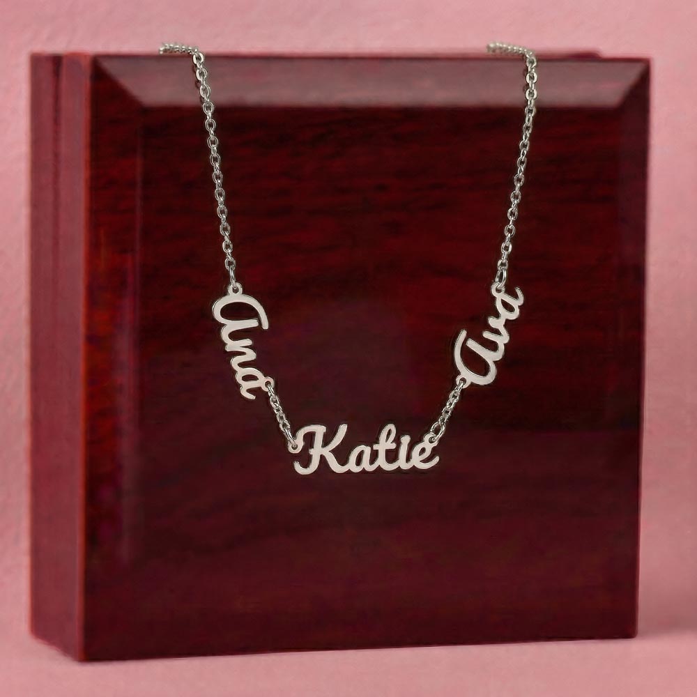 Multiple Name Necklace for Mom (Up to 3 Names) | Mother’s Day