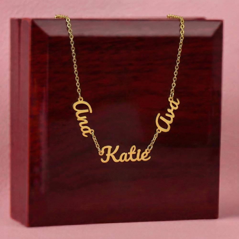 Multiple Name Necklace for Mom (Up to 3 Names) | Mother’s Day