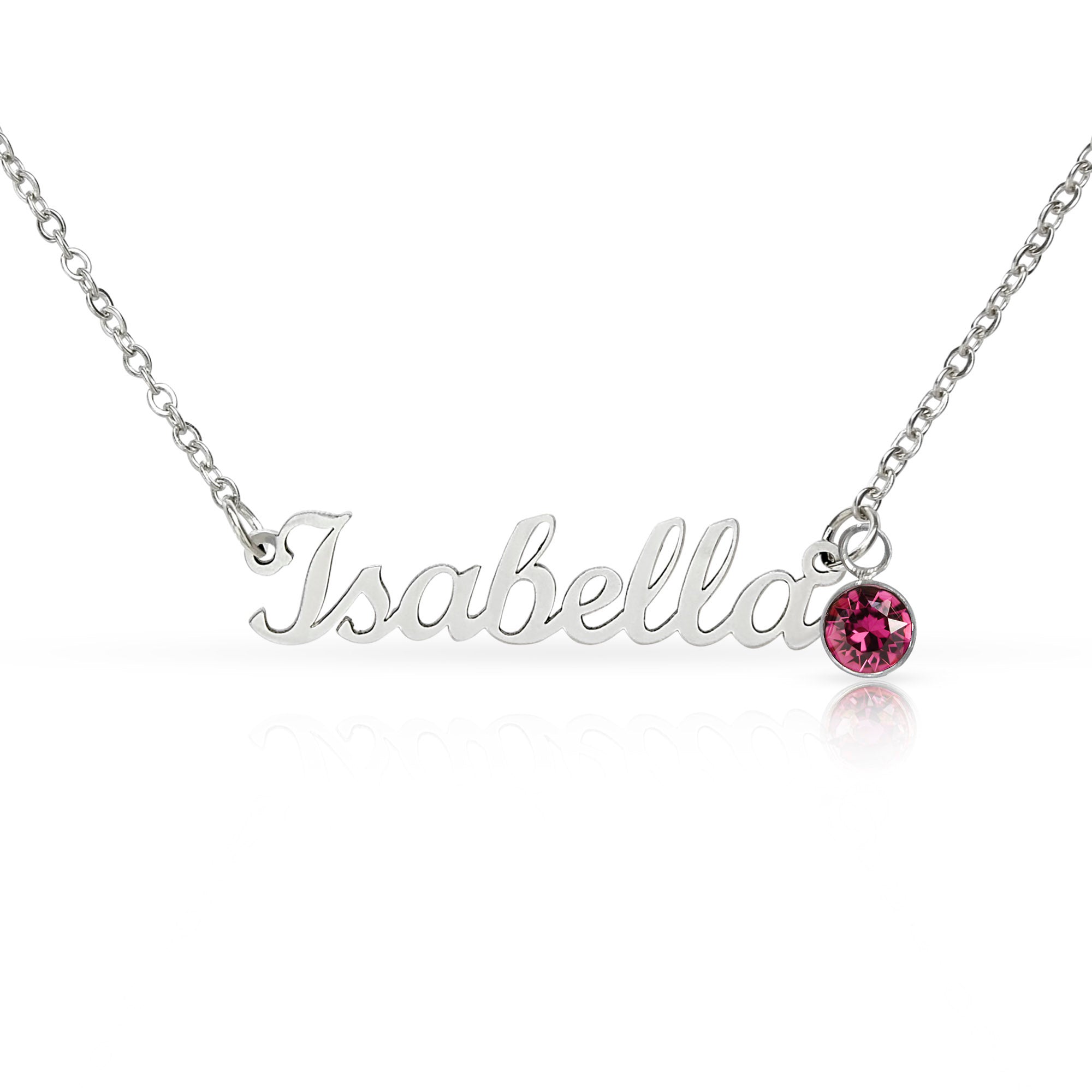 Personalized Name Necklace with Birthstone — Mother’s Day Gift for Mom
