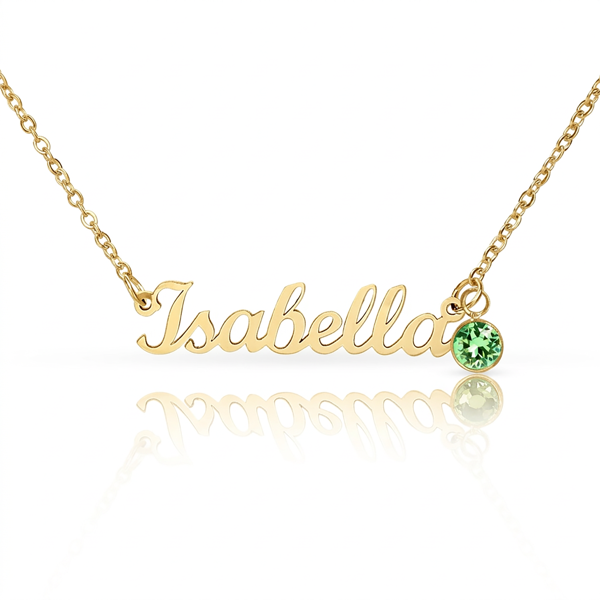 Personalized Name Necklace with Birthstone — Mother’s Day Gift for Mom