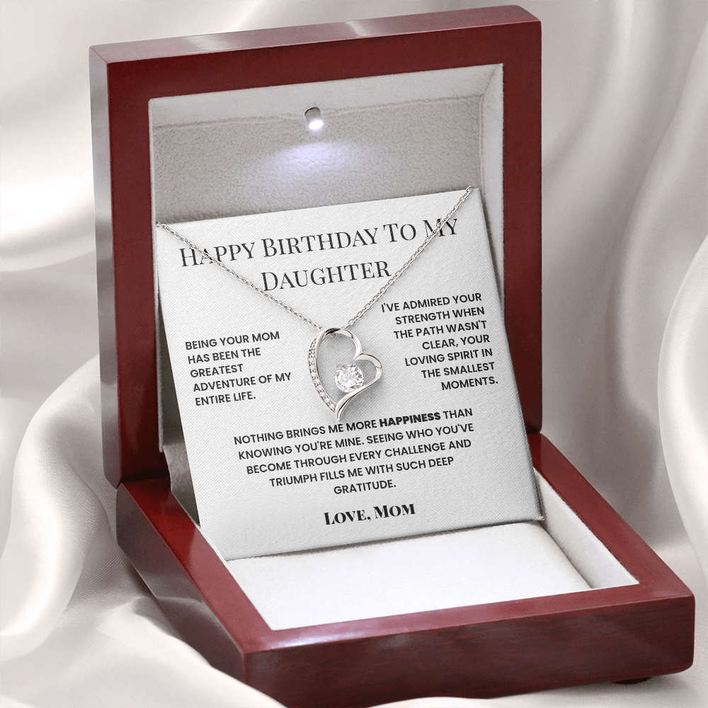To Daughter From Mom, Happy Birthday - Nothing brings me more happiness