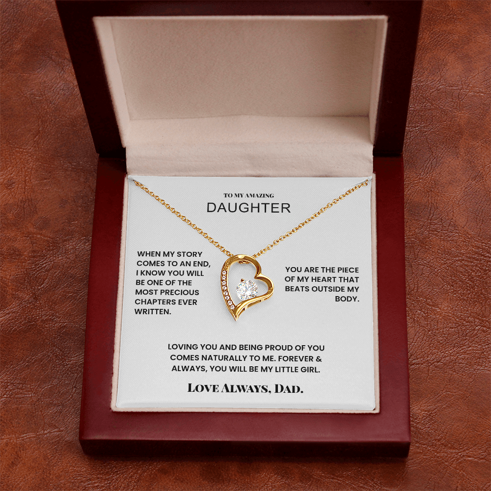 To My Amazing Daughter - One Of The Most Precious Chapters Ever Written.