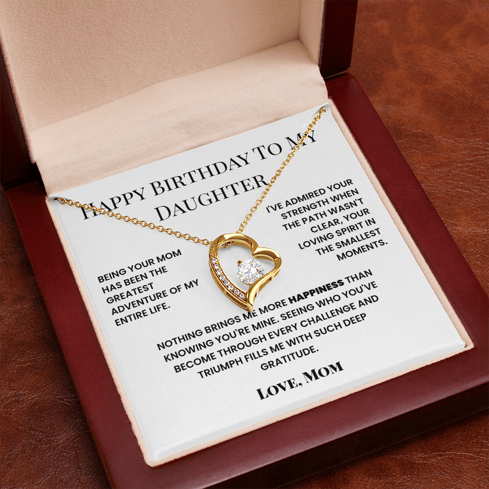 To Daughter From Mom, Happy Birthday - Nothing brings me more happiness