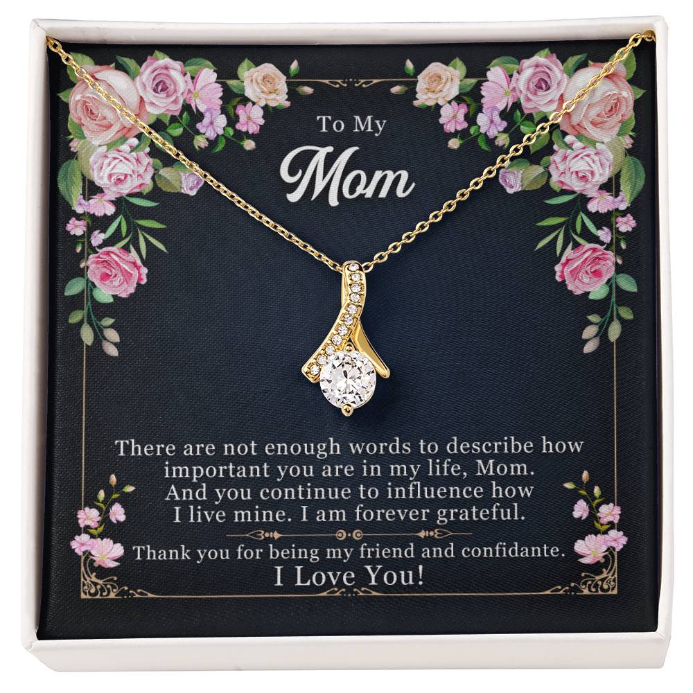 To my mom, thank you for being my friend
