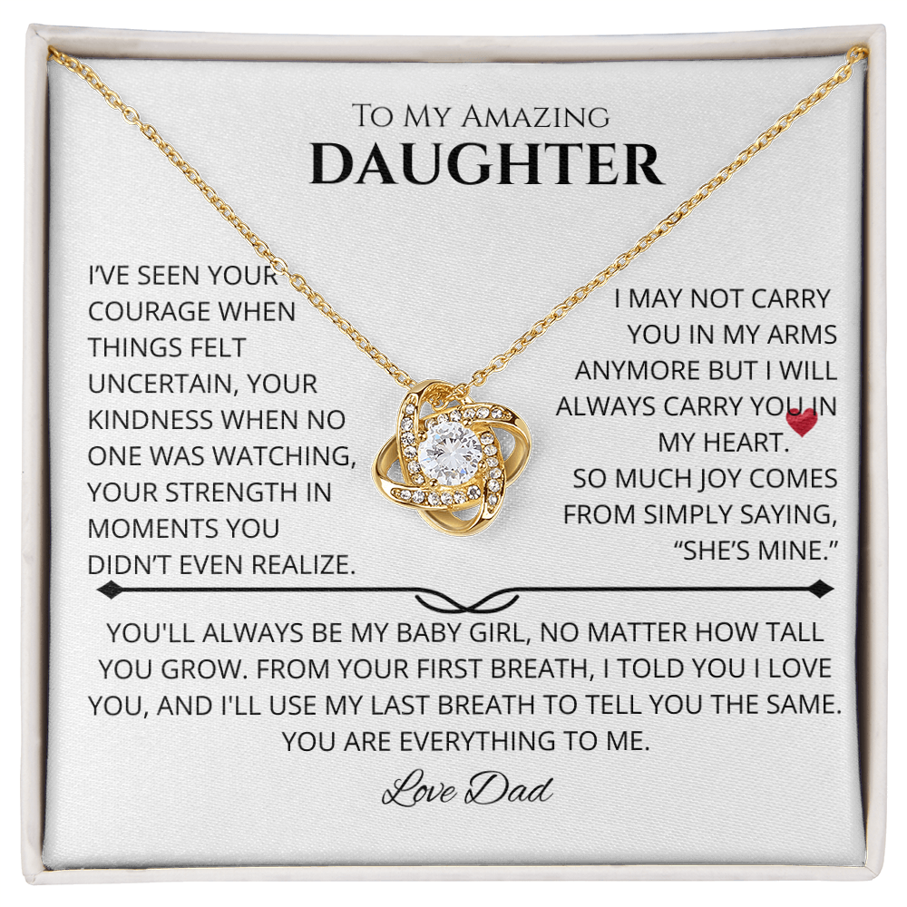 My Amazing Daughter - You'll Always Be My  Baby Girl