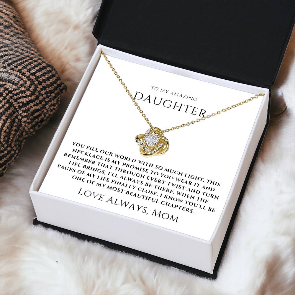 To My Amazing Daughter - My promise