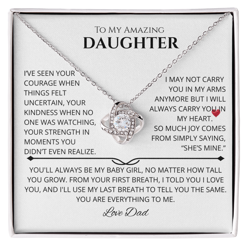 My Amazing Daughter - You'll Always Be My  Baby Girl