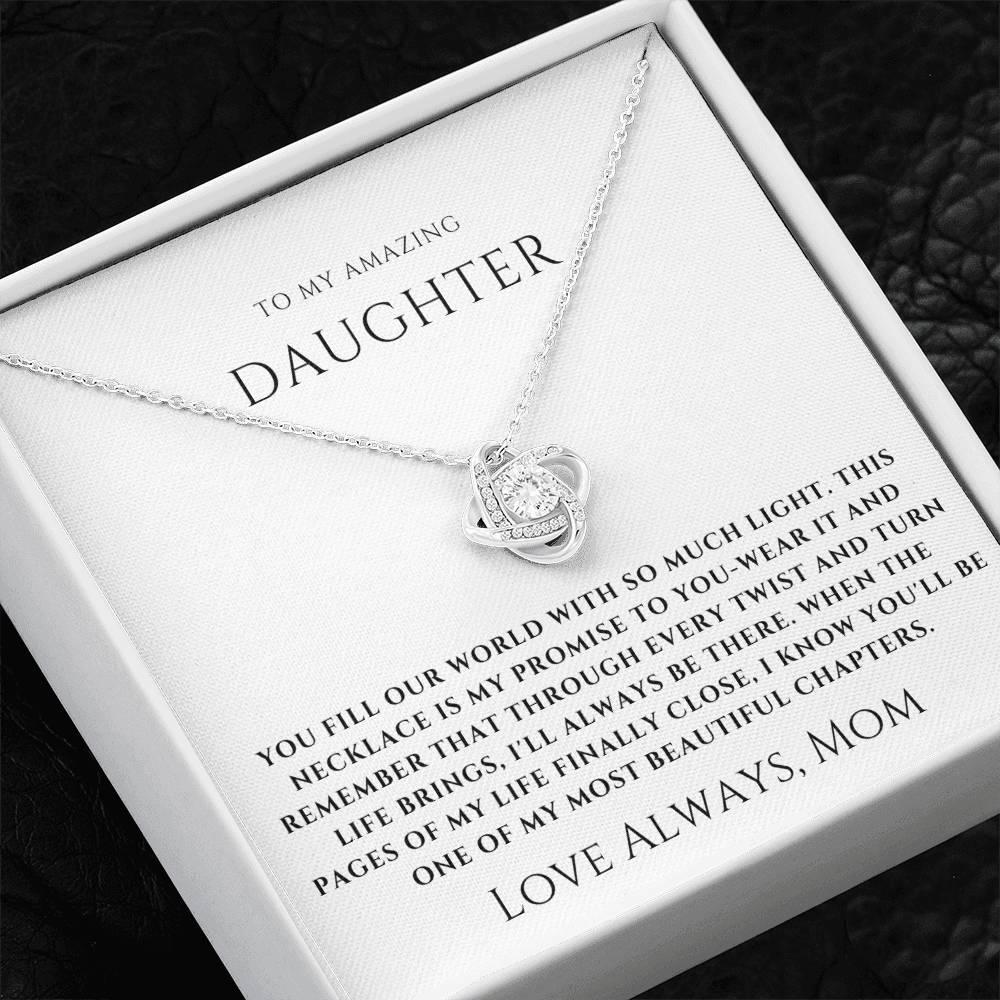 To My Amazing Daughter - My promise