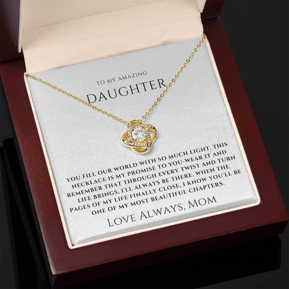 To My Amazing Daughter - My promise
