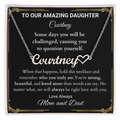 Gift For Daughter, Personalized Name Necklace