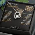 To My Amazing Daughter Happy Birthday - Forever Love Necklace