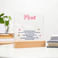 Keepsake Acrylic Bundle - Mom, I am forever thankful